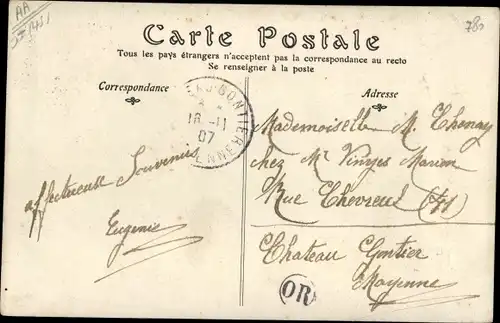 Ak Olivet Loiret, Château de Beauvoir