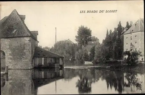 Ak Olivet Loiret, Les Bords du Loiret