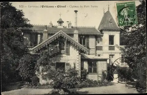 Ak Olivet Loiret, Château du Petit Tertre