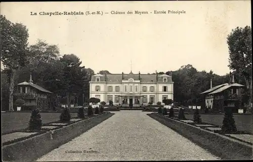 Ak La Chapelle Rablais Seine et Marne, Château des Moyeux