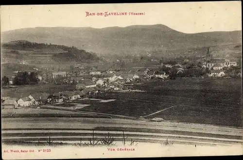 Ak Ban de Laveline Vosges, Vue generale