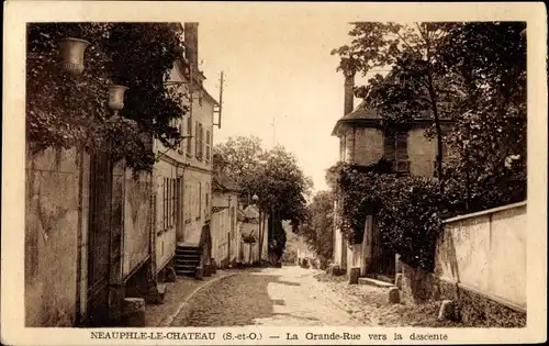 Ak Neauphle le Chateau Yvelines, Grande Rue