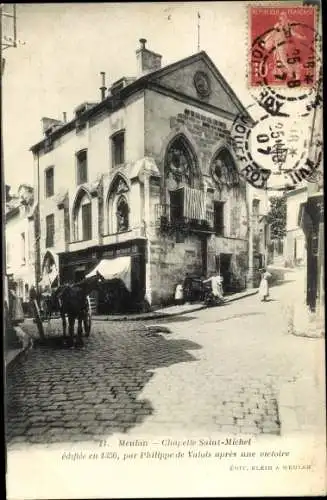 Ak Meulan en Yvelines, Chapelle Saint Michel