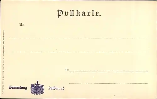 Künstler Ak Hendschel, Albert, Abschied, Liebespaar