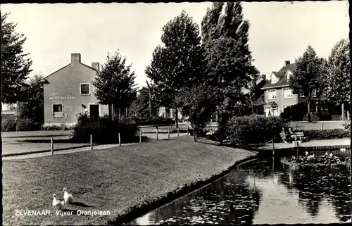 Ak Zevenaar Gelderland Niederlande, Vijver Oranjelaan