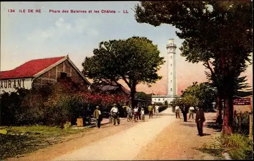 Ak Île de Ré Charente Maritime, Phare des Baleines, Chalets