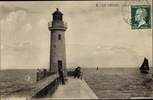 Ak Le Croisic Loire Atlantique, Le Phare