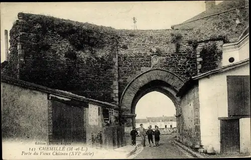 Ak Chemillé Maine et Loire, Porte du Vieux Chateau