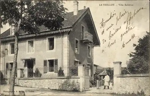 Ak Le Thillot Vosges, Villa Bellevue