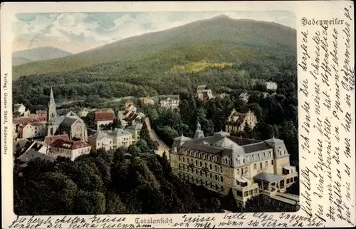 Ak Badenweiler am Schwarzwald, Totalansicht