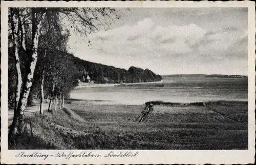 Ak Flensburg in Schleswig Holstein, Wasserleben, Fördeblick