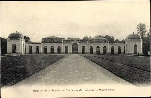 Ak Ouzouer sur Trézée Loiret, Château de Pontchévron