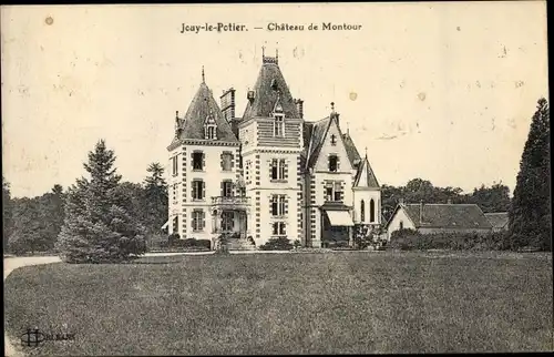 Ak Jouy le Potier Loiret, Château de Montour