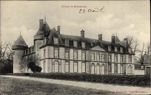 Ak Malesherbes Loiret, Château de