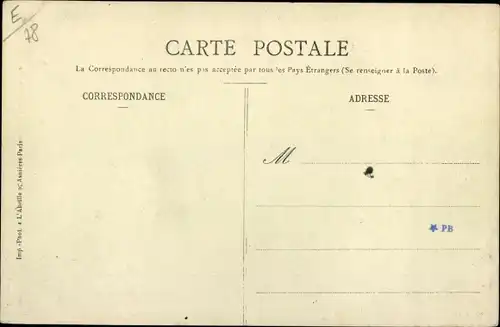 Ak Rocquencourt Yvelines, Horloge Monumentale