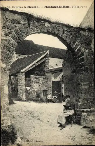 Ak Montalet le Bois Yvelines, Vieille Porte