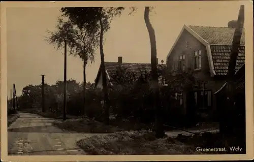 Ak Wely Gelderland Niederlande, Groenestraat