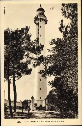 Ak Royan Charente Maritime, Le Phare de la Coubre