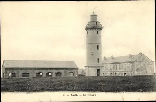 Ak Ault Somme, Le Phare, Leuchtturm