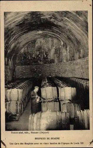 Ak Beaune Côte d’Or, Hospices de Beaune, Une Cave