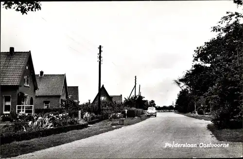 Ak Oostvoorne aan Zee Südholland, Polderslaan