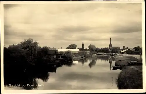 Ak Doetinchem Gelderland, Kanalansicht