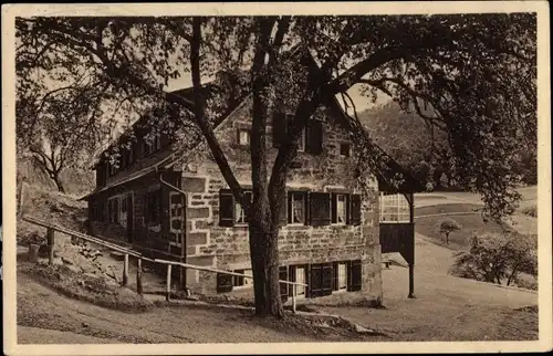 Ak Bad Herrenalb im Schwarzwald, Ferienheim, Jugendherberge Aschenhütte