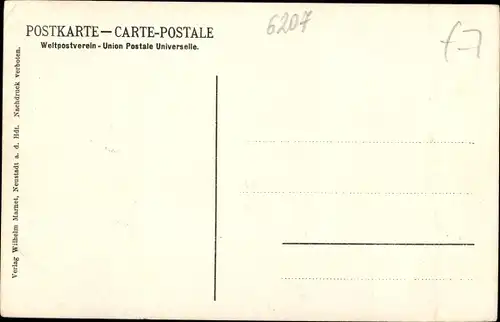 Ak Neustadt an der Haardt Neustadt an der Weinstraße, Ostschule, Außenansicht