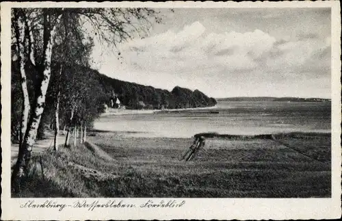 Ak Harrislee Wassersleben bei Flensburg, Fördeblick