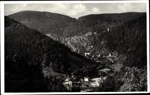 Ak Triberg im Schwarzwald, Panorama