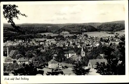 Ak Bad Driburg in Westfalen, Panorama vom Ort