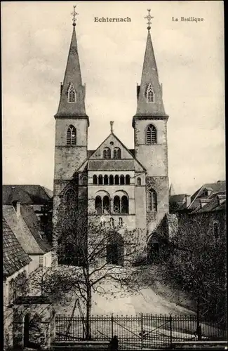 Ak Echternach Luxemburg, La Basilique, Basilika