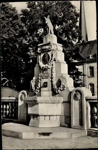 Ak Luxemburg, Monument Michel Rodange