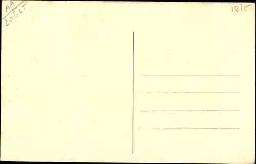 Ak Rebrechien Loiret, Statue restaurée de Notre Dame