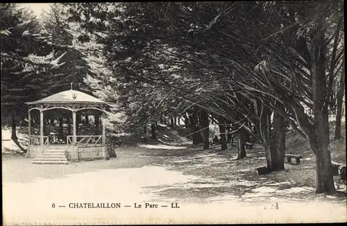 Ak Châtelaillon Plage Charente Maritime, Le Parc, Kiosque