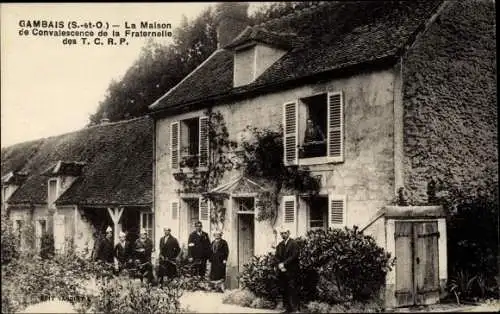 Ak Gambais Yvelines, Maison de Convalescence de la Fraternelle