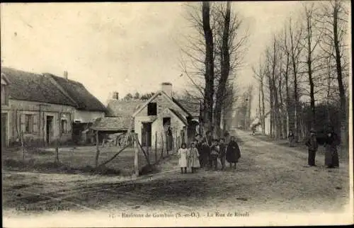 Ak Gambais Yvelines, Rue de Rivoli