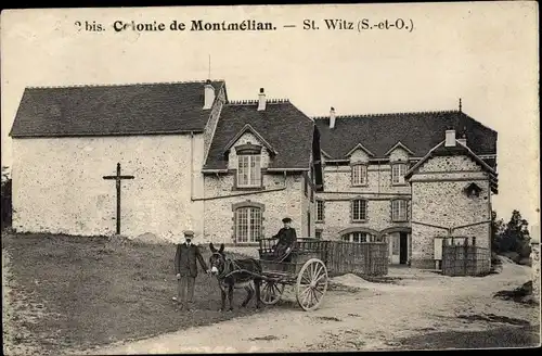 Ak Saint Witz Val d’Oise, Colonie de Montmelian 