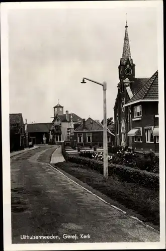 Ak Uithuizermeeden Groningen, Geref Kerk