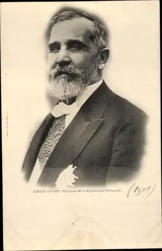 Ak Emile Loubet, President de la Republique Francaise