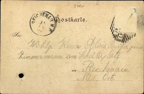 Ak Leoben in der Steiermark, schöne Detailansicht