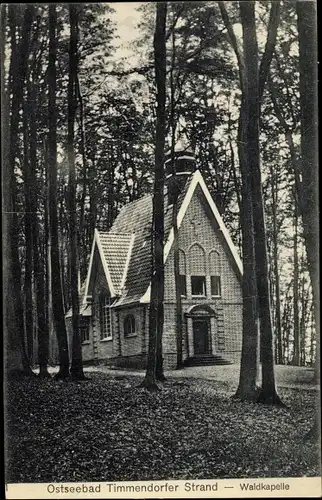Ak Ostseebad Timmendorfer Strand, Waldkapelle