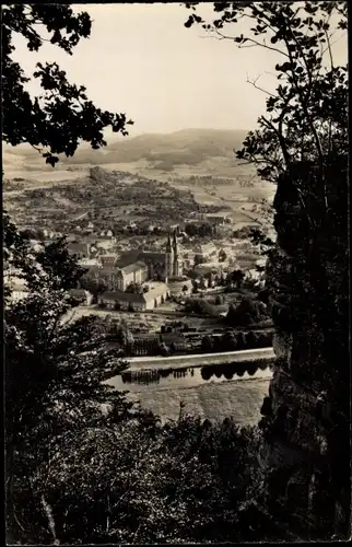 Ak Echternach Luxemburg, Vue sur la Ville, Blick auf den Ort