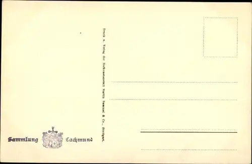 Künstler Ak Hendschel, Albert, Gefährliche Fahrt