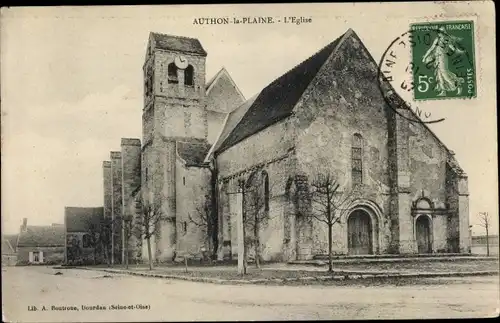 Ak Authon la Plaine Essonne, l´Église