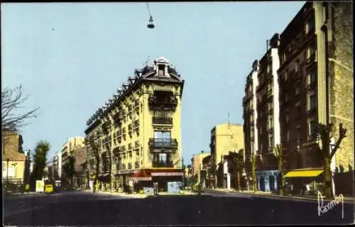 Ak Clamart Hauts de Seine, Carrefour, Rue Jean Jaurès