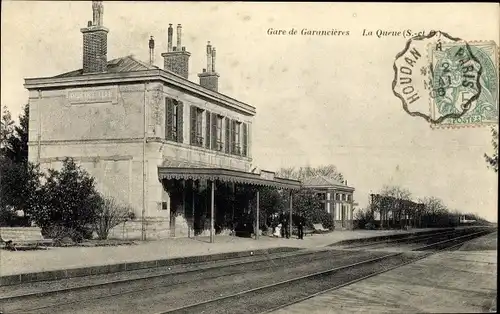 Ak Garancieres Yvelines, La Gare