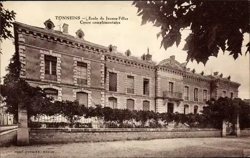 Ak Tonneins Yonne, École de Jeunes Filles, Cours Complémentaire