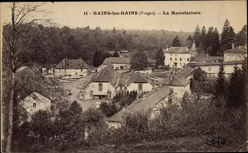 Ak Bains les Bains Vosges, La Manufacture