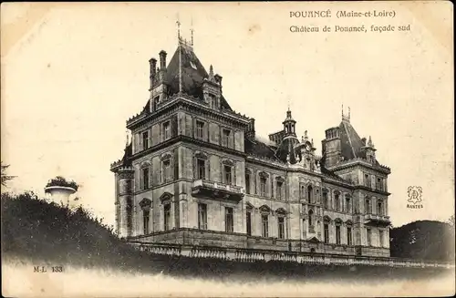 Ak Pouancé Maine et Loire, Château